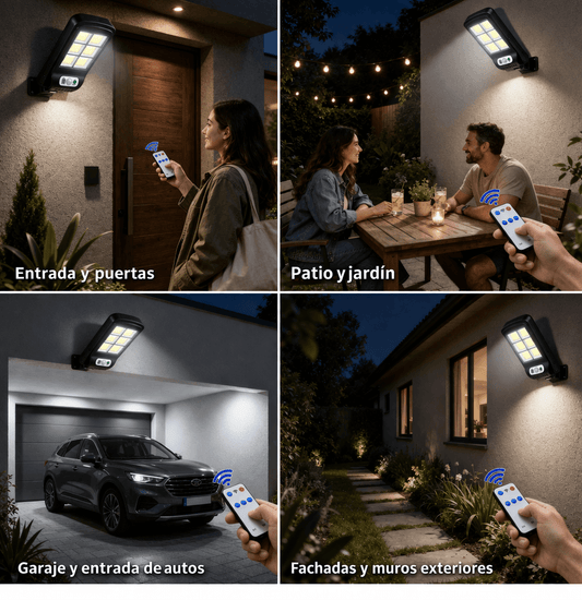 LAMPARA SOLAR CON CONTROL