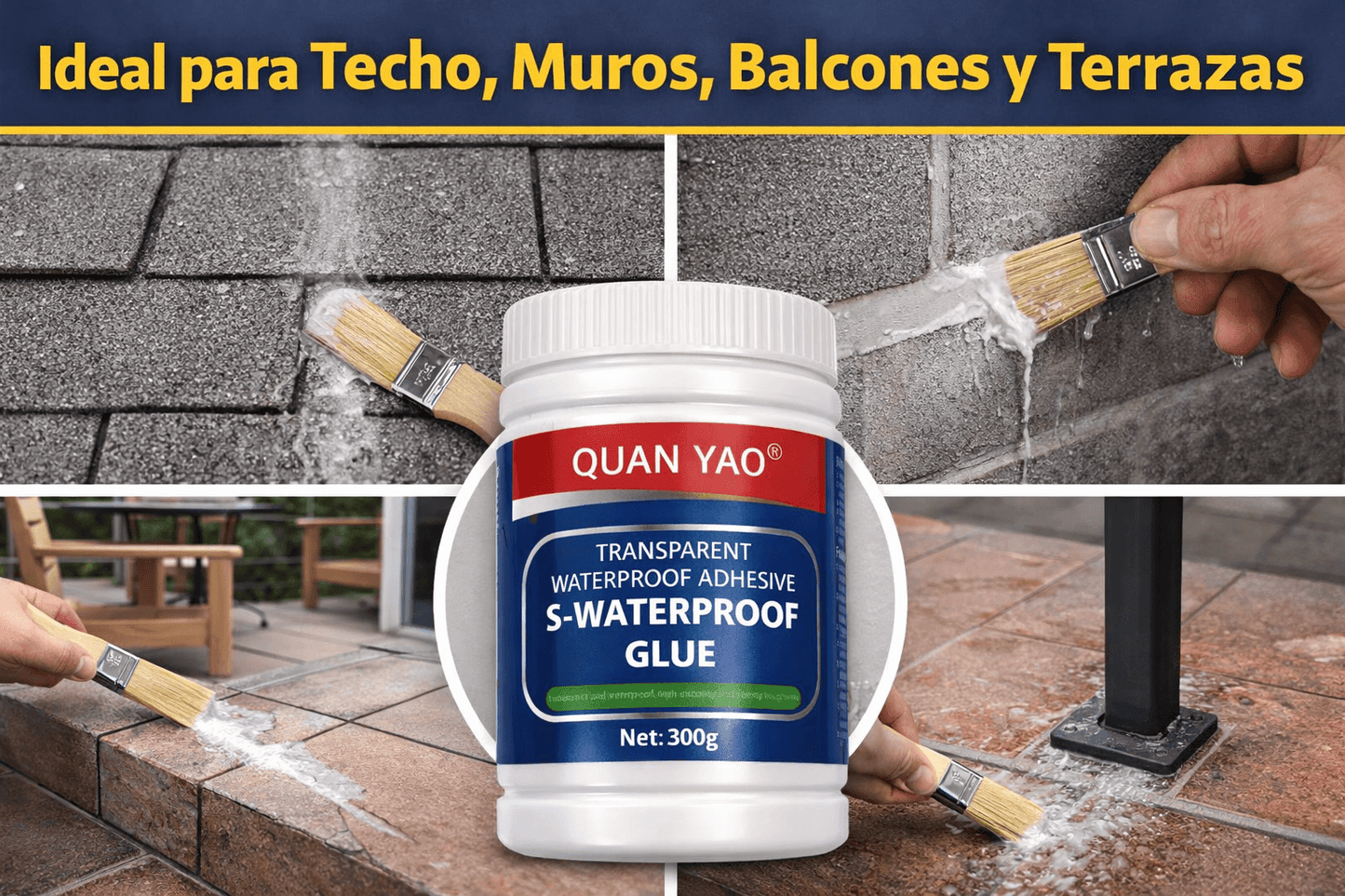 PACK2 SELLADOR IMPERMEABLE 300G