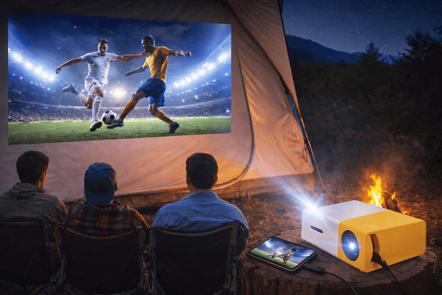 Mini Proyector Led Portatil