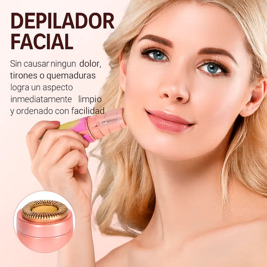 Depilador Facial Cejas 2 En 1
