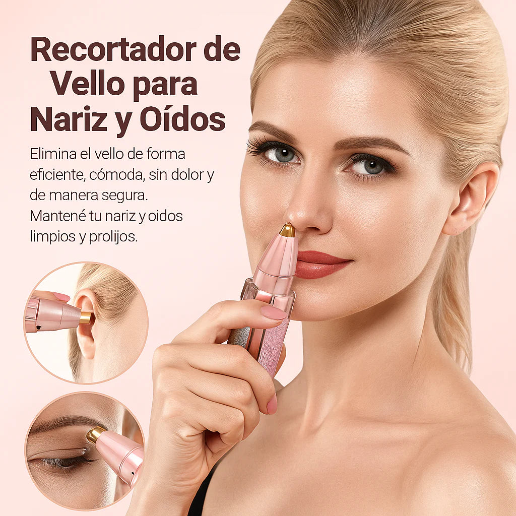 Depilador Facial Cejas 2 En 1